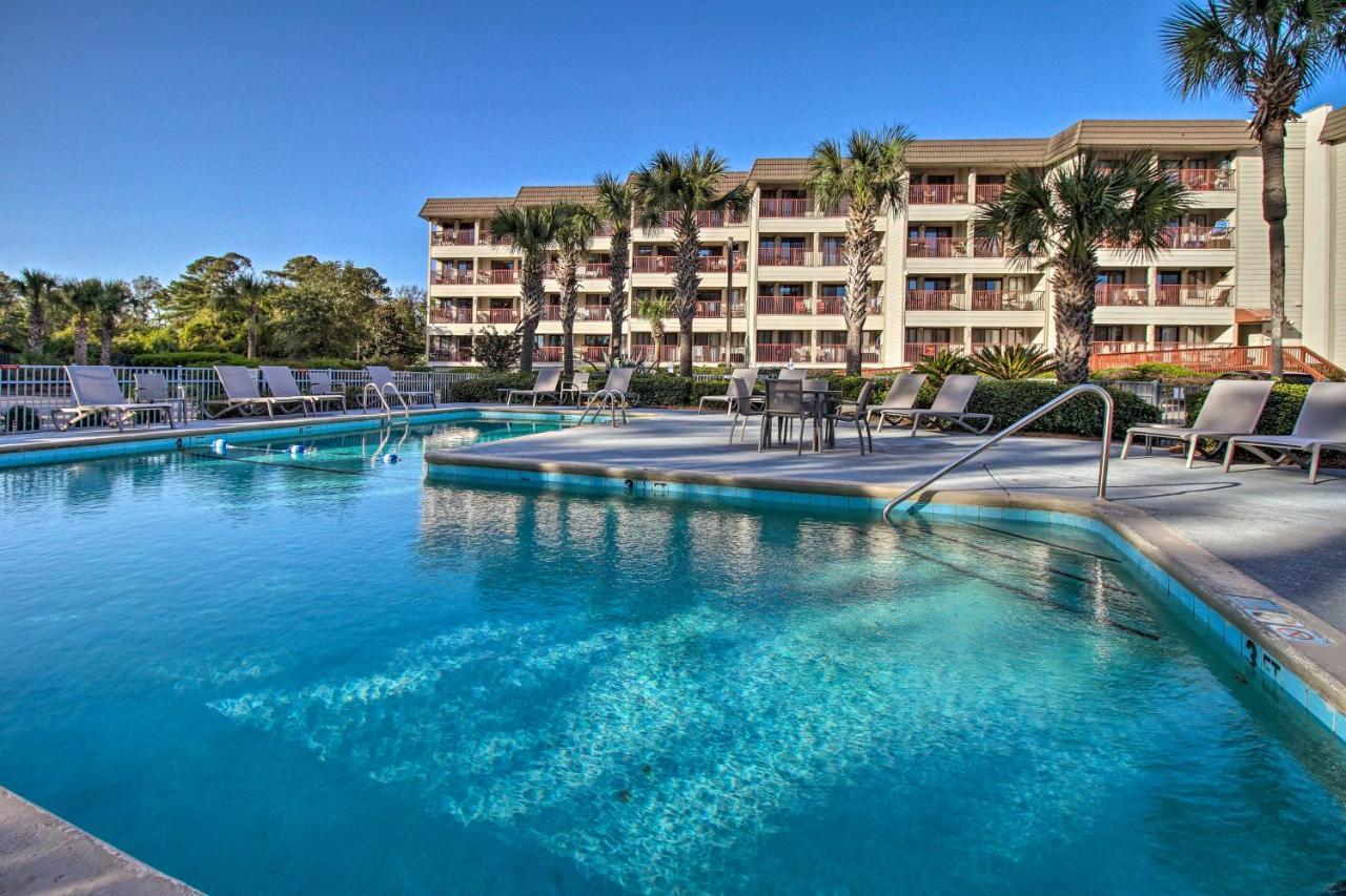 Hilton Head Condo With Balcony And Pool, Walk To Beach 希爾頓黑德島 外观 照片